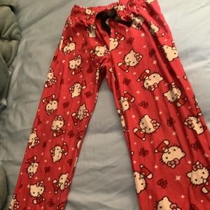 Hello kitty pj pants